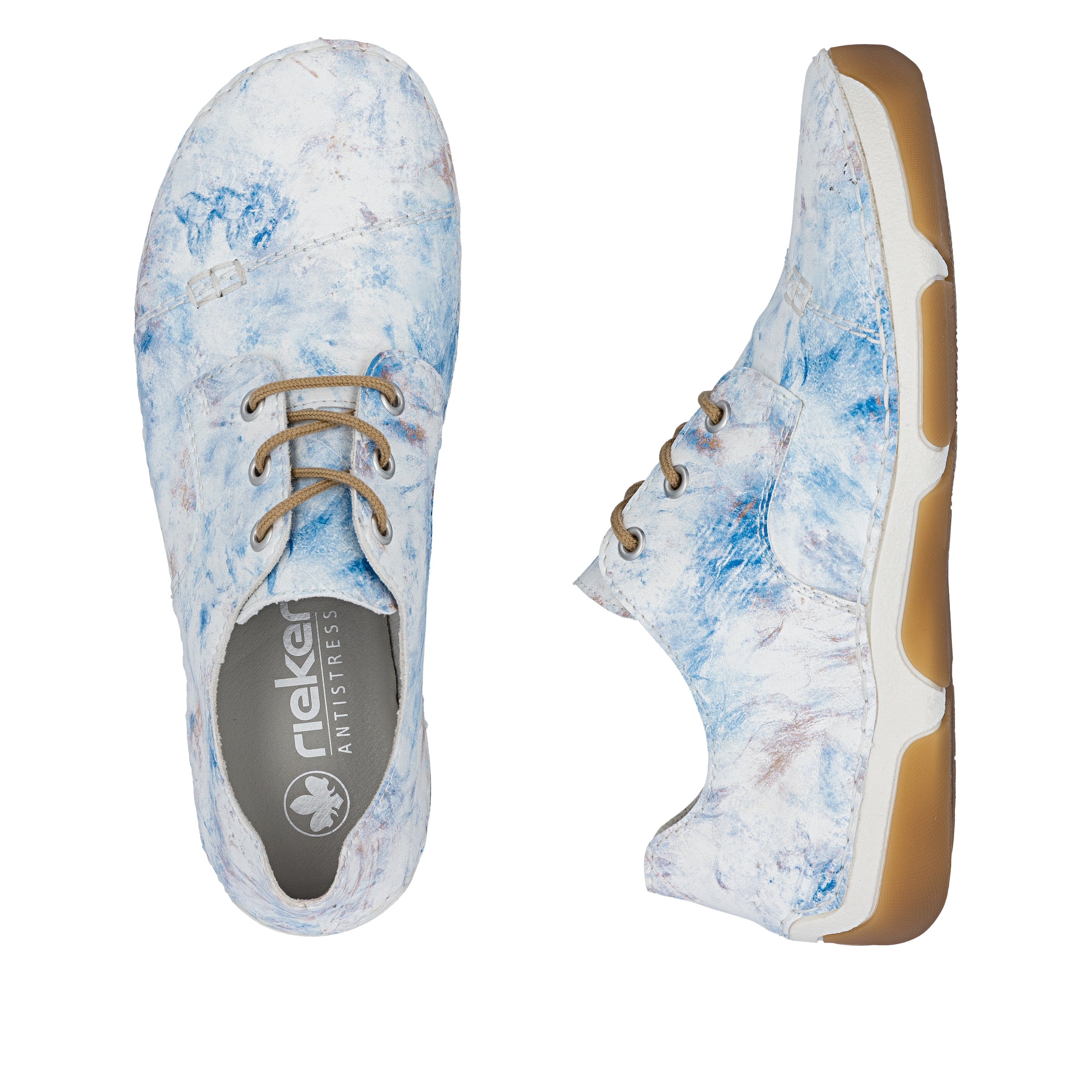 Rieker Athletic Lace-Up Shoes in White