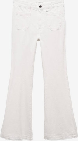 MANGO TEEN Jeans 'pocket' in Weiß: predná strana
