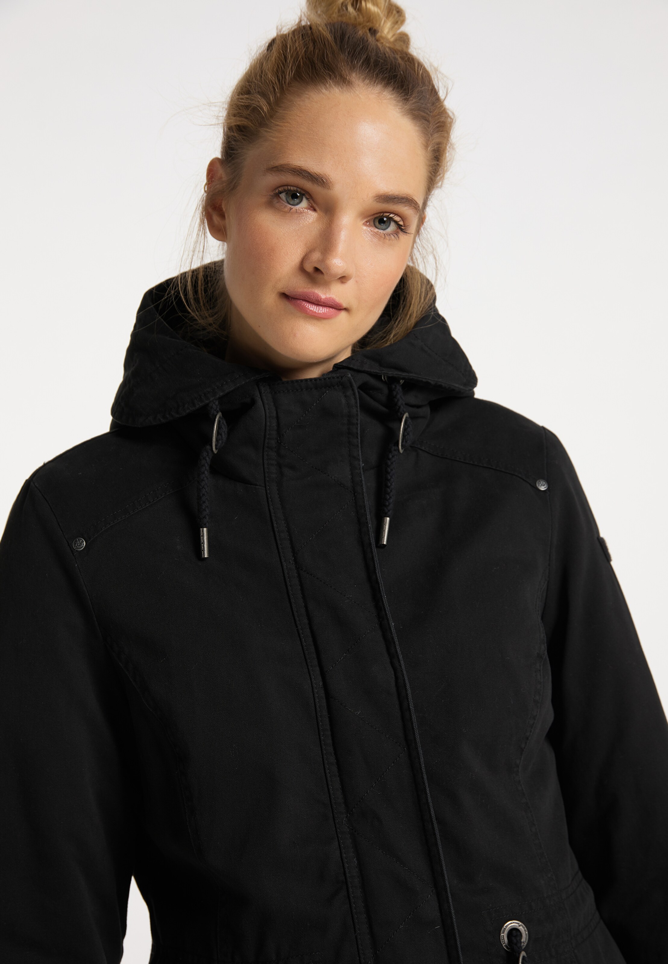 DreiMaster Vintage Parka in Schwarz DreiMaster Vintage Parka in Schwarz