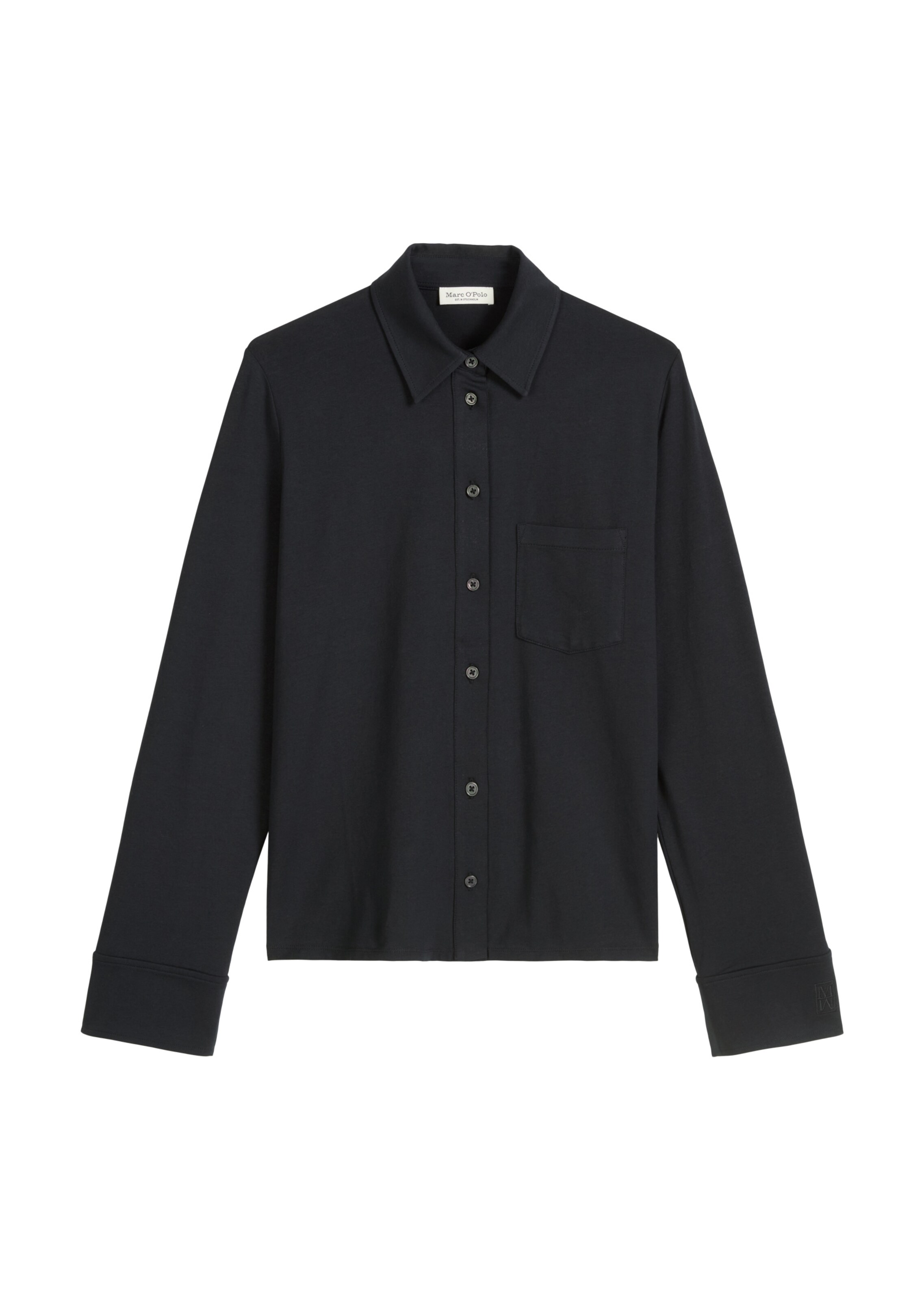 Marc O'Polo Bluse in Blau: Vorderseite