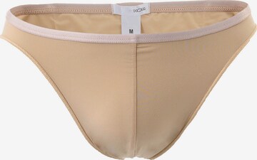 Slip HOM en beige : devant