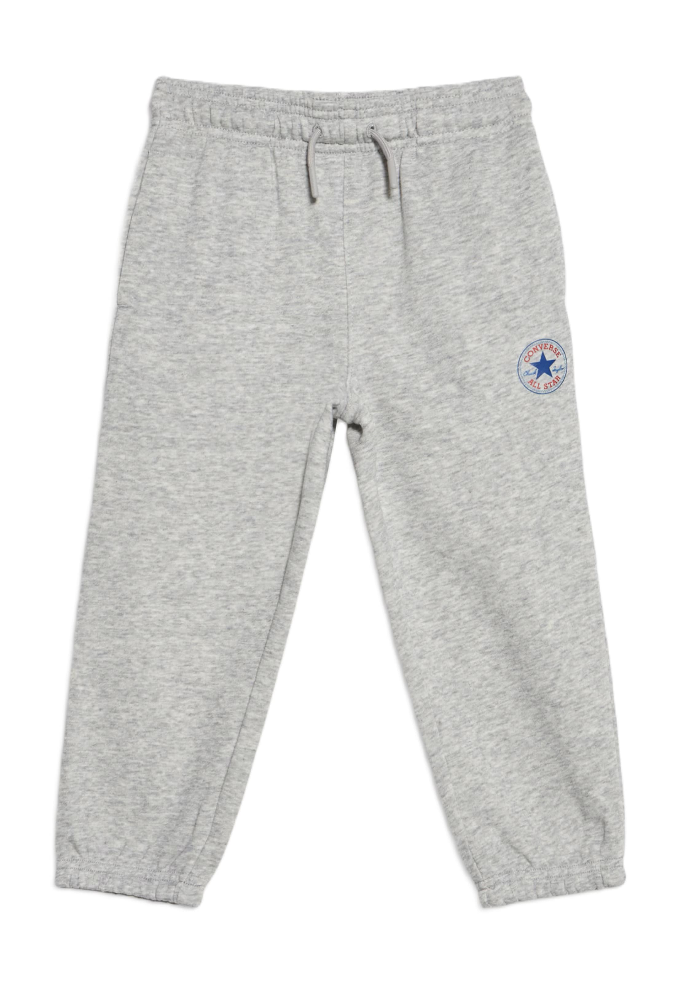 CONVERSE Tapered Broek in Grijs: voorkant