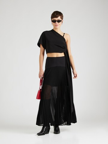 HUGO Bluse 'Delopri' in Schwarz