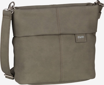 ZWEI Crossbody Bag 'Mademoiselle' in Grey: front