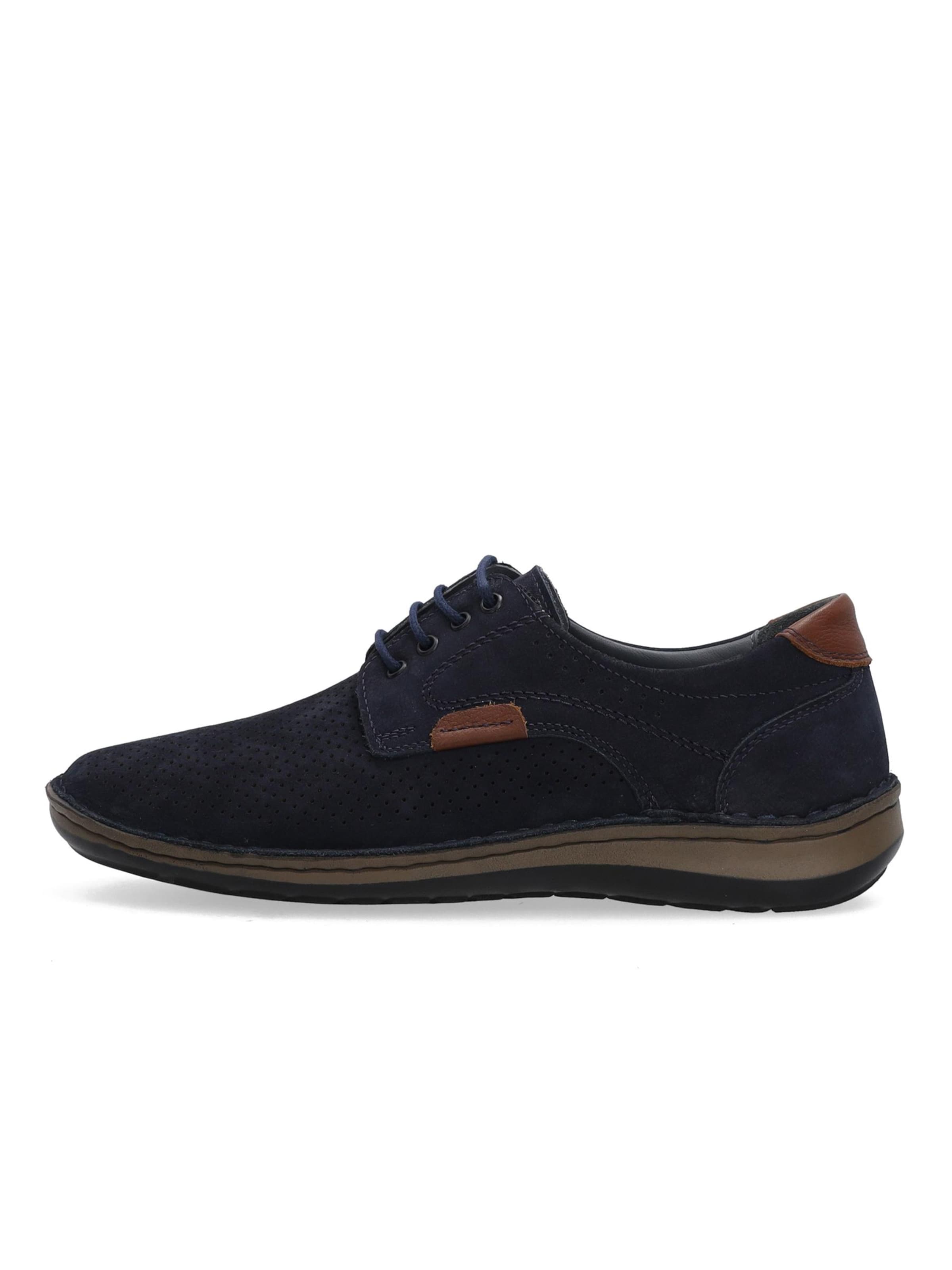 VENEZIA Schnürschuh‌ in Blau: Vorderseite
