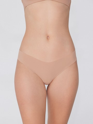 Tezenis Thong in Beige: front