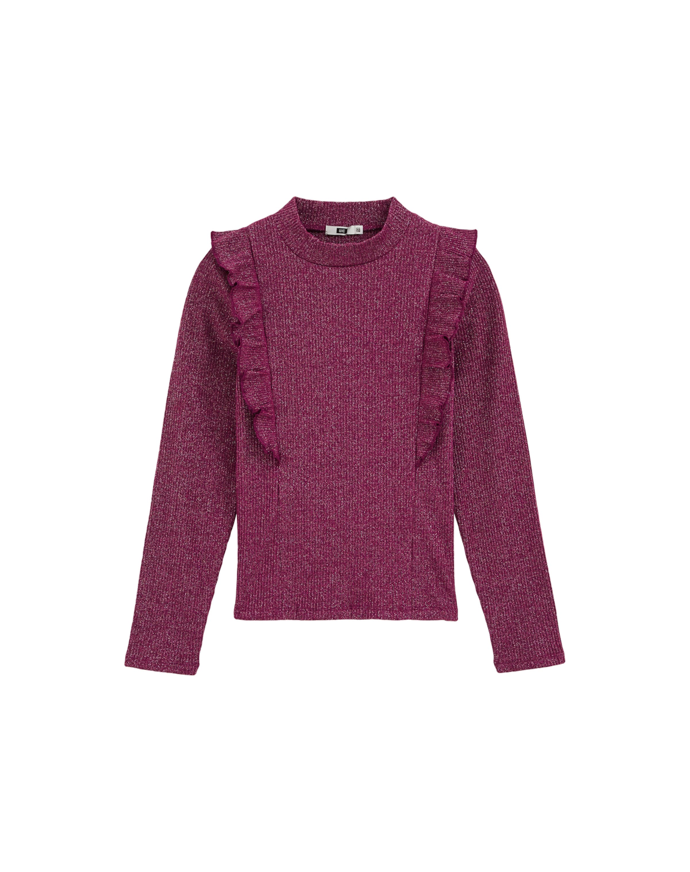 WE Fashion Тениска в лилав: отпред