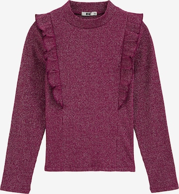 purpurinė WE Fashion Marškinėliai: priekis