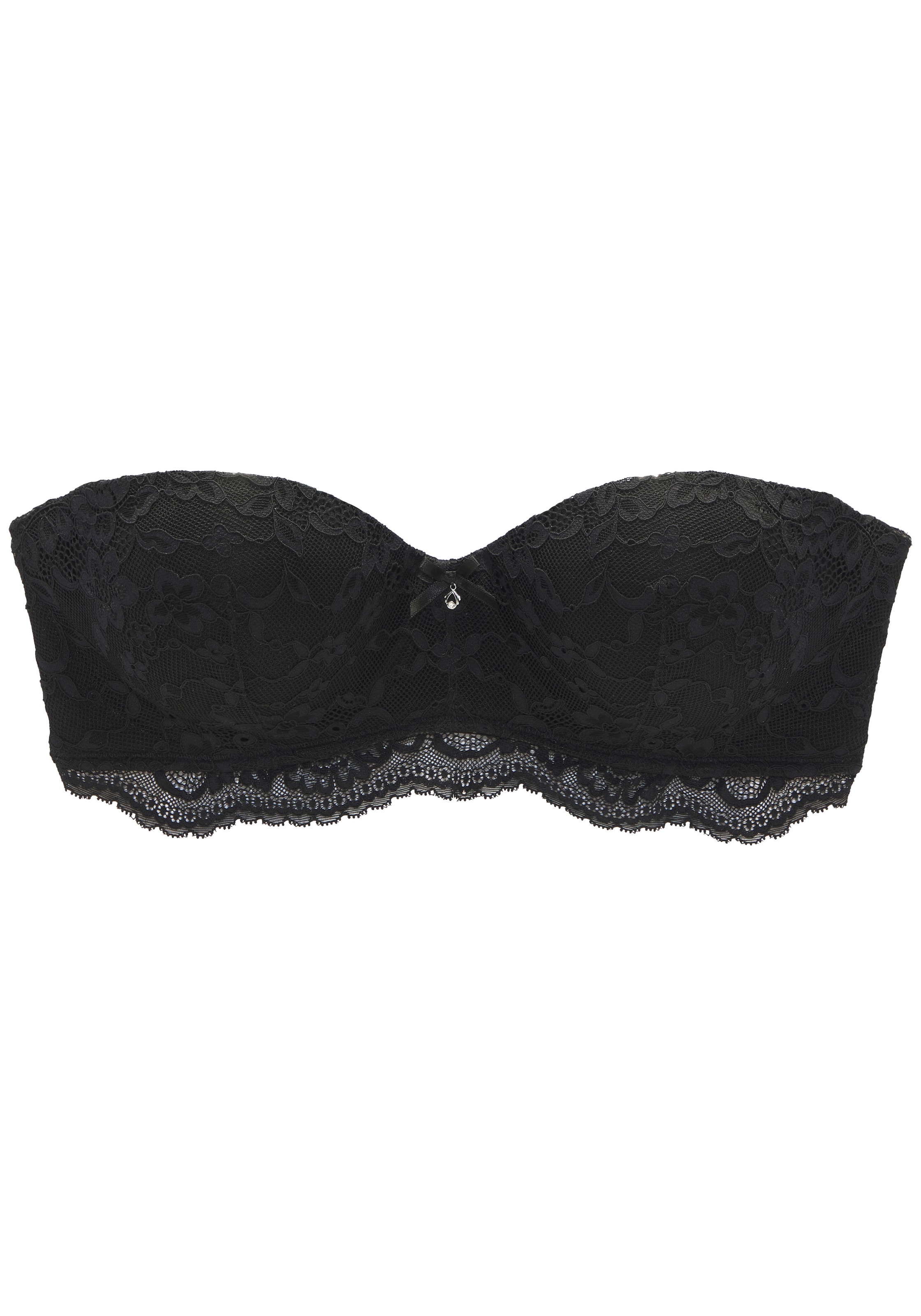 s.Oliver Балконет Бюстгальтер в Черный: спереди