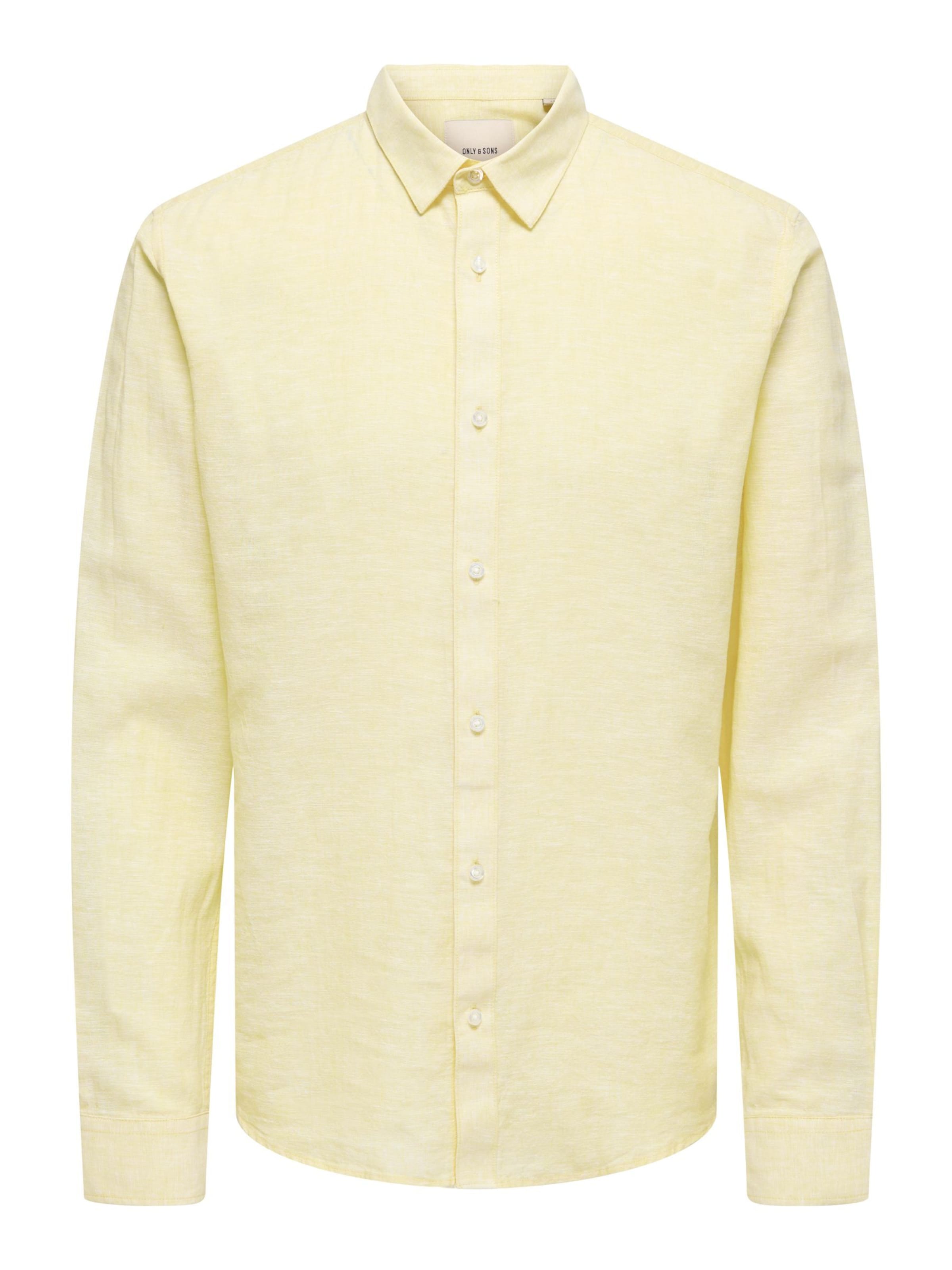 Only & Sons Skjorte 'ONSCaiden' i gul: forside