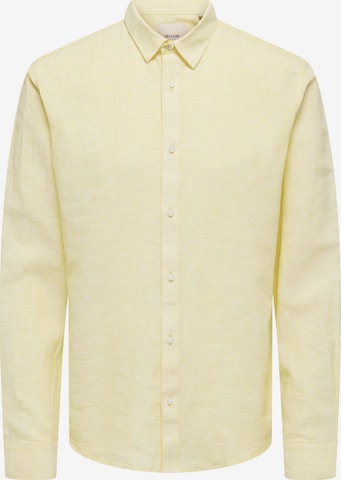 Only & Sons Skjorte 'ONSCaiden' i gul: forside