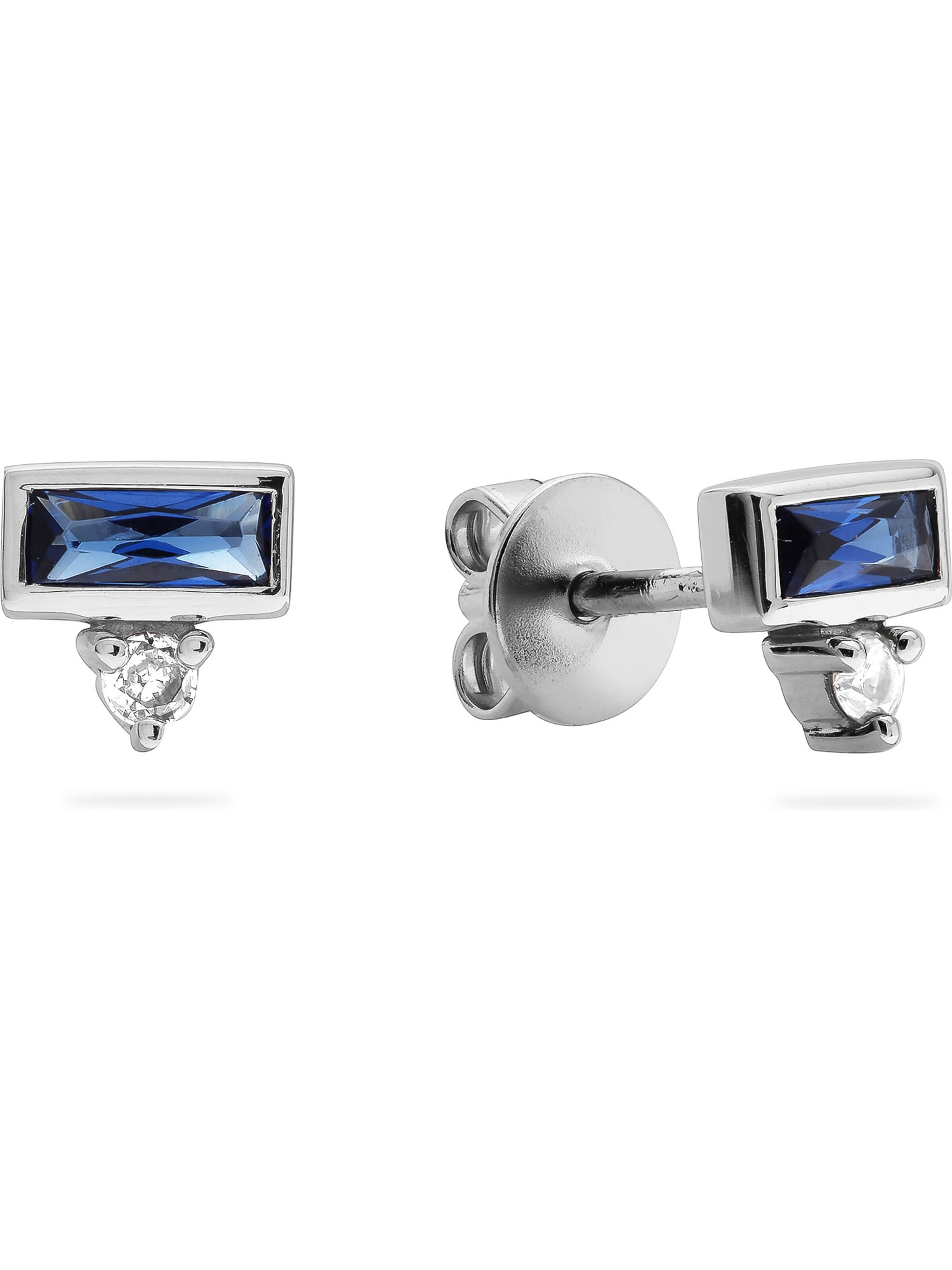 Guido Maria Kretschmer Jewellery Earrings in Blue / Silver, Item view