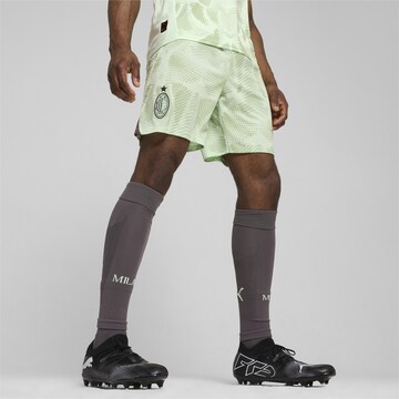 PUMA Regular Sporthose 'AC Mailand' in Grün