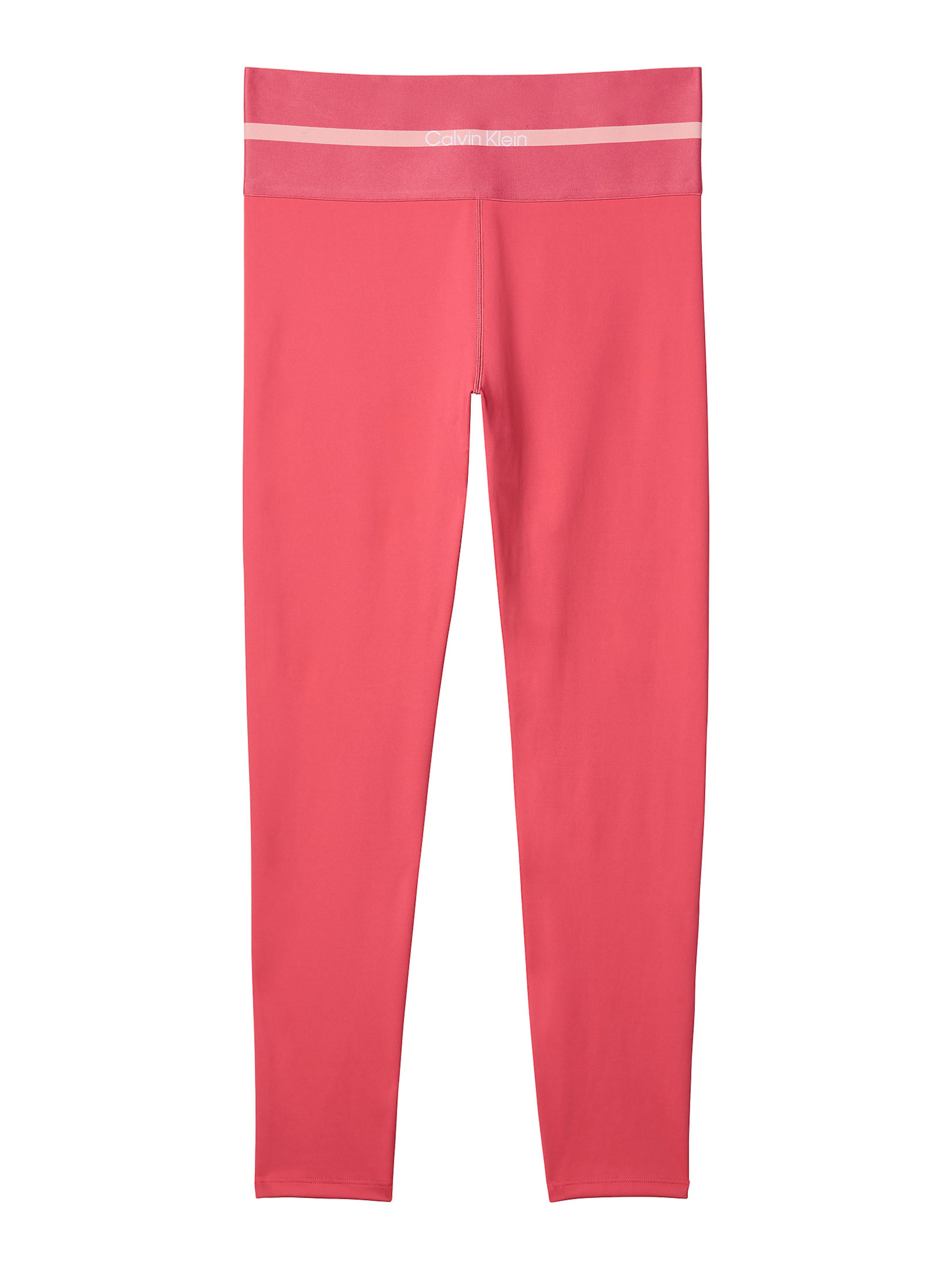 Skinny Pantalon de sport Calvin Klein Sport en rose : devant