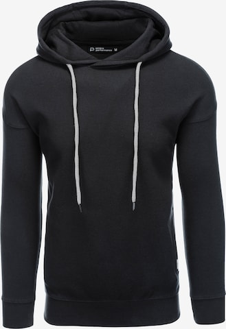 Ombre Sweatshirt in Black: front