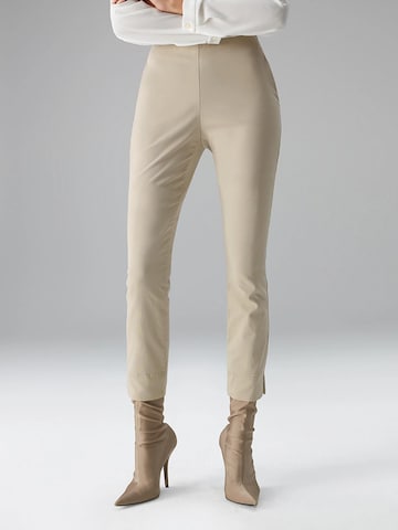 Minx Slimfit Broek 'NISE' in Beige