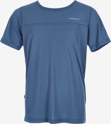 SWEDEMOUNT Performance shirt 'Ultra Light' in Blue: front