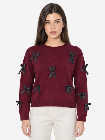 Viorna Sweatshirt 'Sweatshirts' in Red: front
