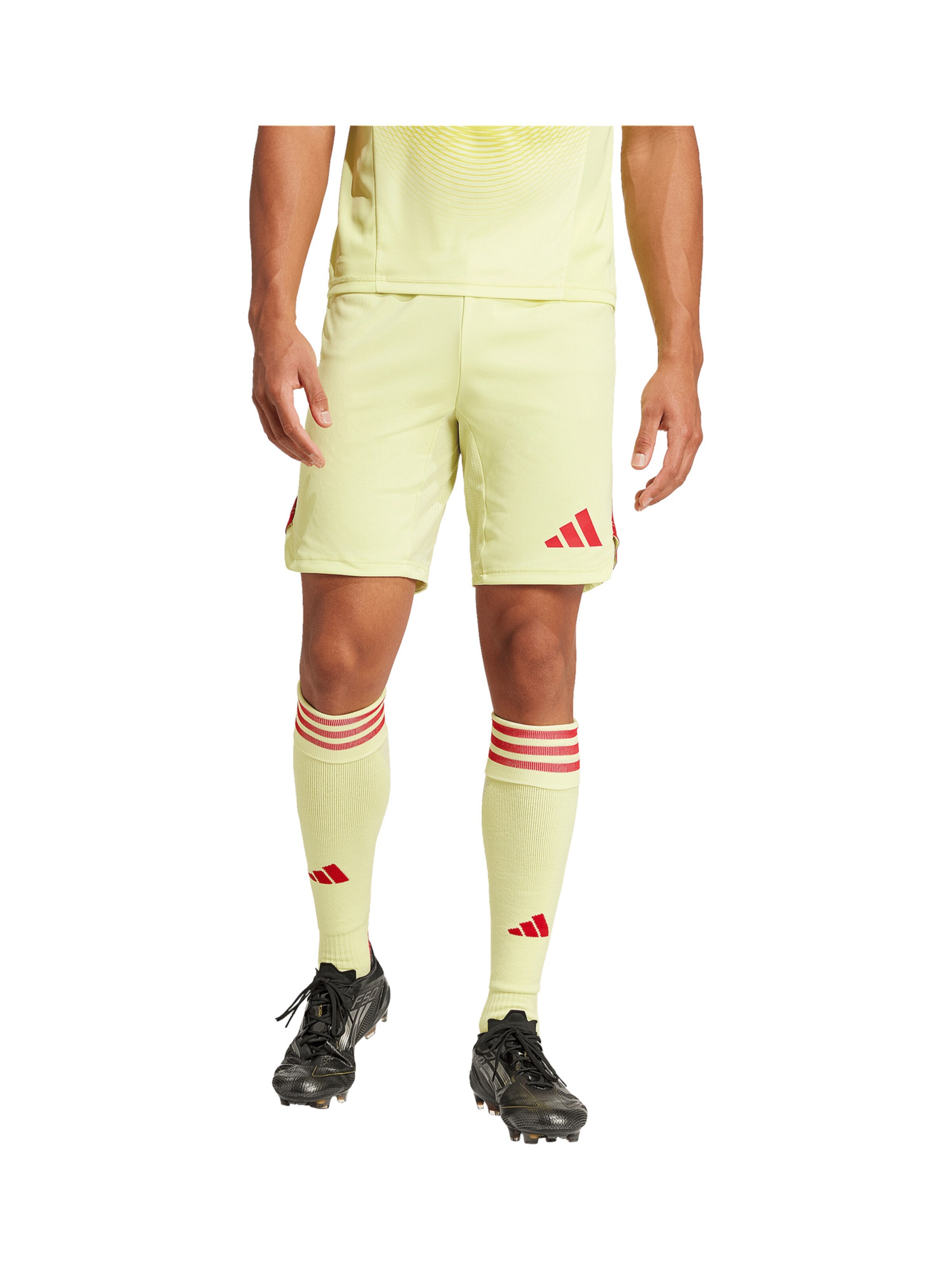 ADIDAS PERFORMANCE Regular Sportshorts 'Tiro 25 Pro' in Gelb