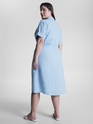 Tommy Hilfiger Curve Shirt Dress in Blue