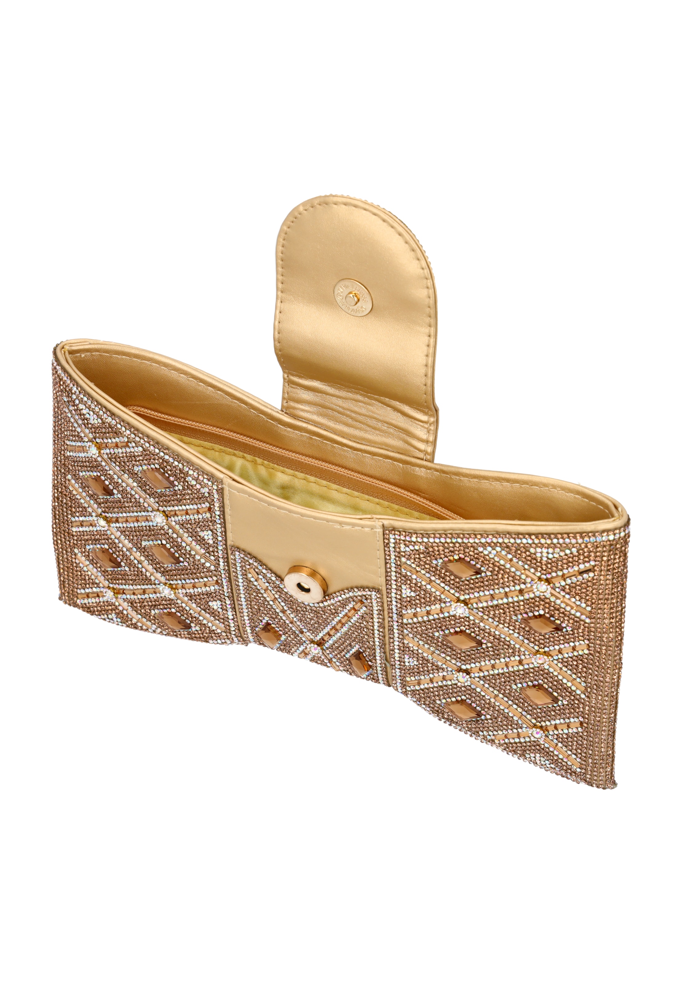 usha BLACK LABEL Clutch in Gold