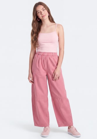 MYMO Baggy Trousers in Pink