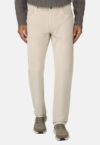 Boggi Milano Slim fit Jeans in Brown: front