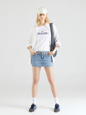 T-shirt TOM TAILOR DENIM en blanc