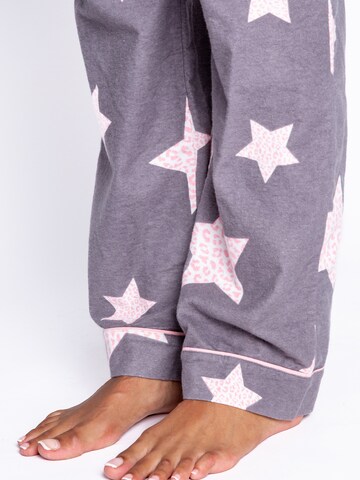 PJ Salvage Pyjama ' Flannels ' in Grijs