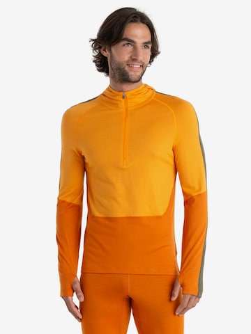 ICEBREAKER Performance Shirt in Orange: front