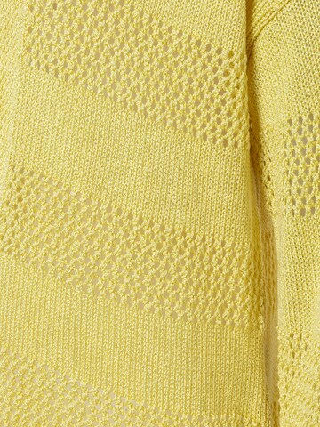 MORE & MORE Strickjacke in Gelb