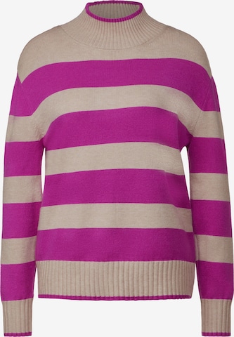 STREET ONE Sweater in Pink: front