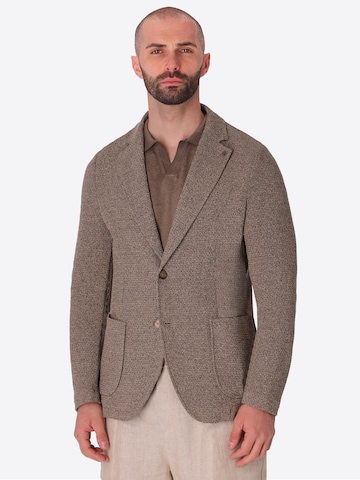 Coupe regular Veste de costume 'Regi' Distretto12 en marron : devant