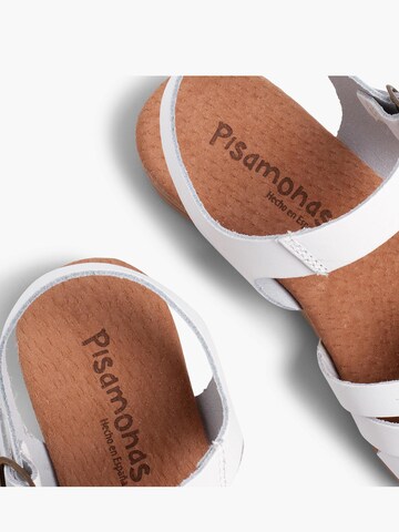 Sandales Pisamonas en blanc