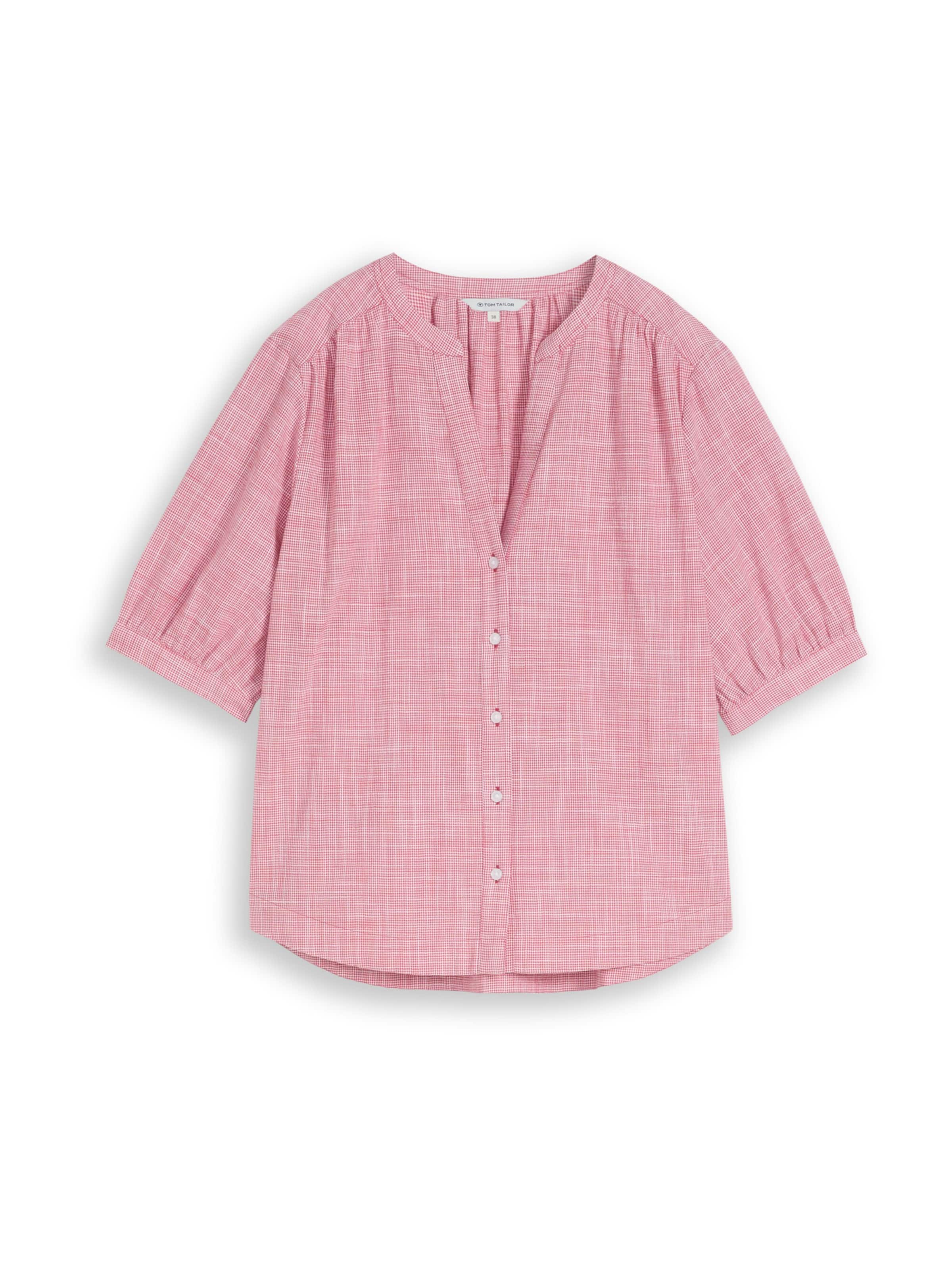 TOM TAILOR Pusero värissä punainen: etupuoli