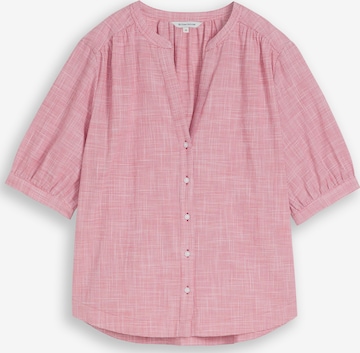 TOM TAILOR Pusero värissä punainen: etupuoli