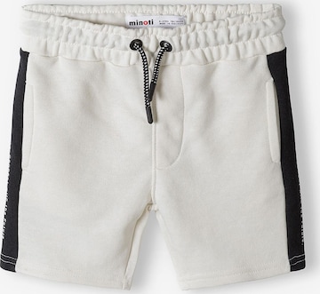 MINOTI Trousers in White: front