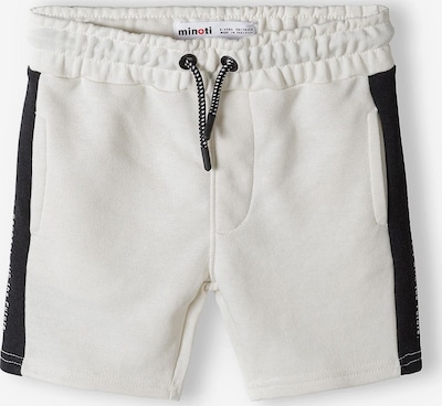 MINOTI Housut värissä musta / valkoinen, Tuotenäkymä