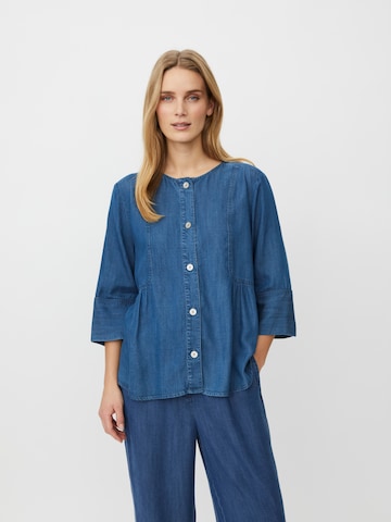 Chemisier 'Juvila' Masai en bleu : devant