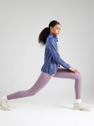 ONLY PLAY Athletic Fleece Jacket 'ONPJETTA' in Blue