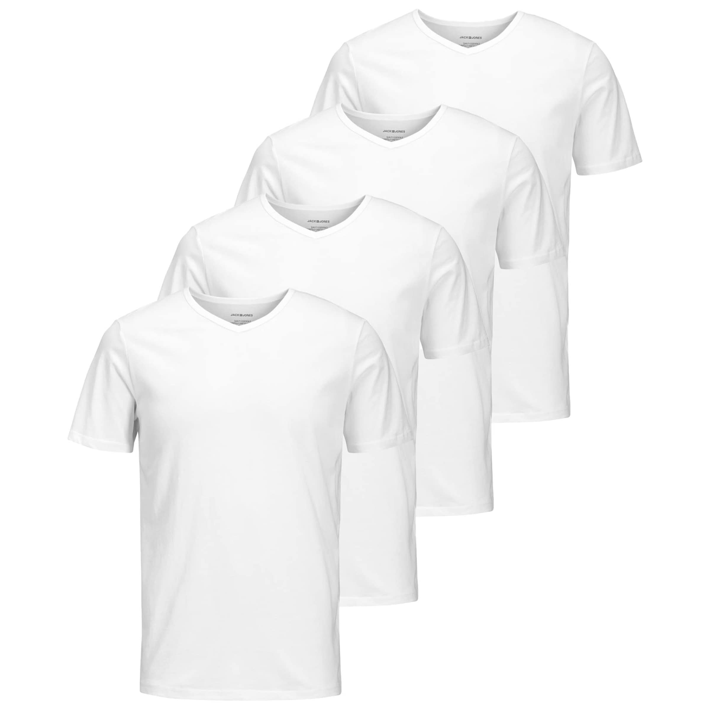 JACK & JONES Bluser & t-shirts i hvid: forside