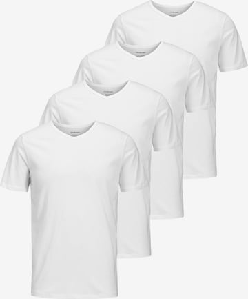 JACK & JONES Shirt in White: front