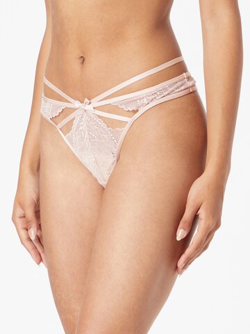 String 'Jojo' Hunkemöller en bleu : devant