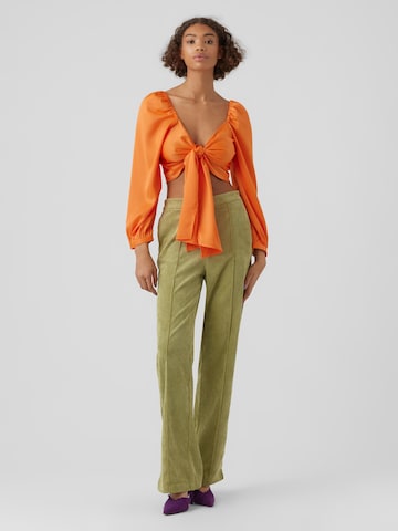 Haut 'KAE' Vero Moda Collab en orange