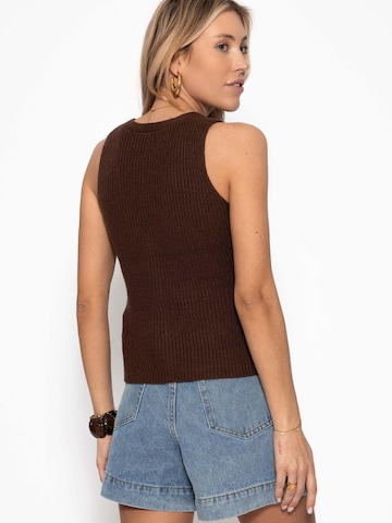 SASSYCLASSY Sticktop in Braun