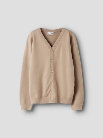 NAME IT Knit cardigan in Brown: front