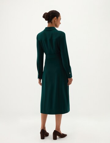 Hobbs London Dress in Green: back