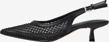 ONLYCipele s potpeticom i otvorenom petom - crna boja: prednji dio