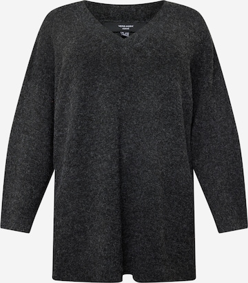 Vero Moda Curve Sweater 'DOFFY' in Black: front