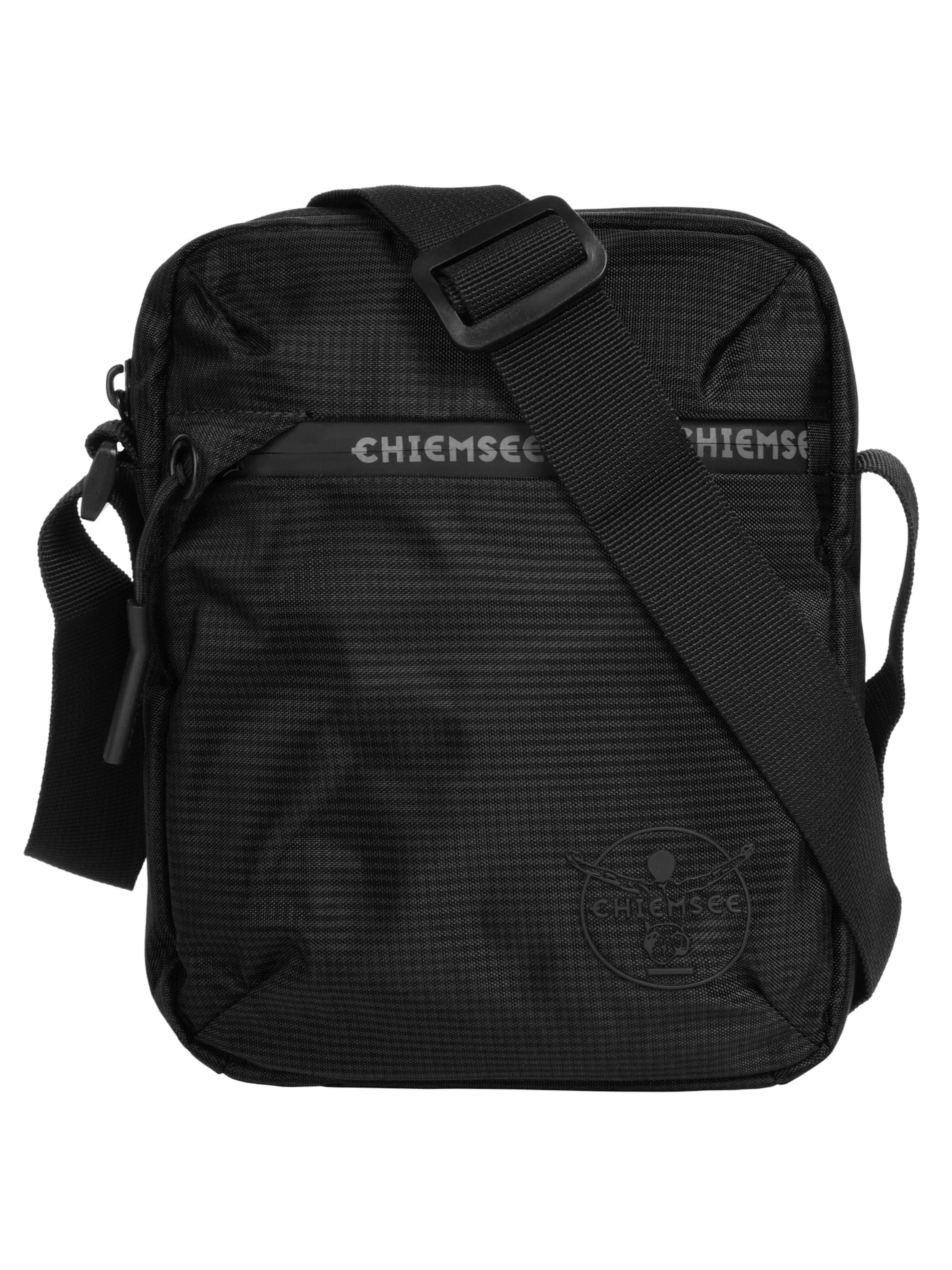 CHIEMSEE Umhängetasche 'LIGHT N BASE'‌‌‌‌‌‌‌‌‌ in Schwarz: Vorderseite